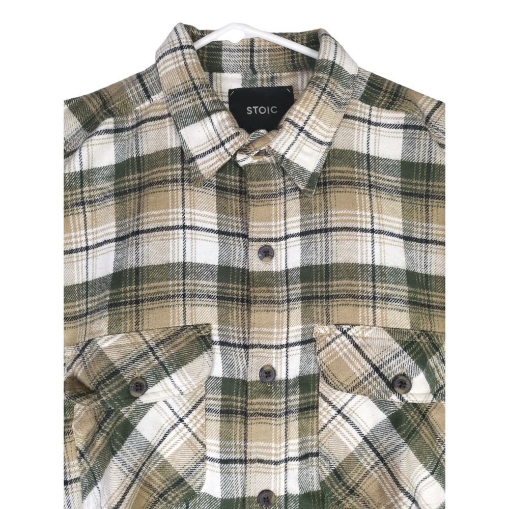 Stoic Long sleeve Men's Shirt Size 3XL, PIT TO PIT 28 In, length 35 Multicolor